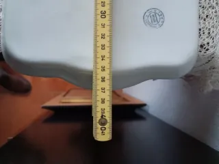 Bandeja antigua de loza Sevilla