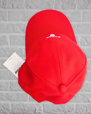 Barbour Cascade Sport gorra roja ajustable nueva