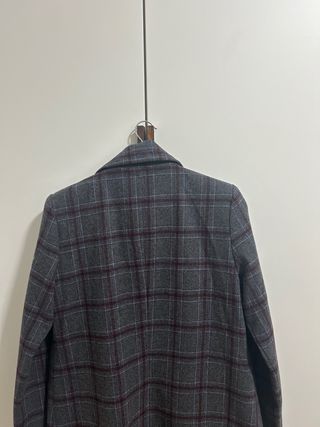 Abrigo Noon cuadros talla XS