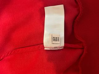 Chaqueta Bomber Adidas Roja Talla XL