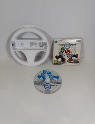 NINTENDO WII MINI COMPLETA + MARIO KART WII