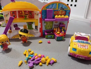 Pinypon Casa Hamburguesería y Coche