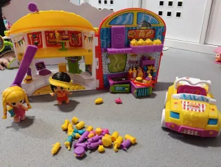 Pinypon Casa Hamburguesería y Coche