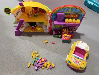 Pinypon Casa Hamburguesería y Coche