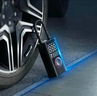 Compressore Aria Portatile Auto Moto Bici