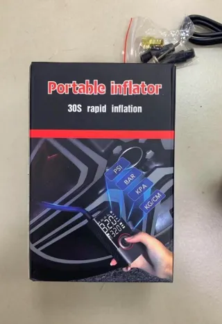 Compressore Aria Portatile Auto Moto Bici