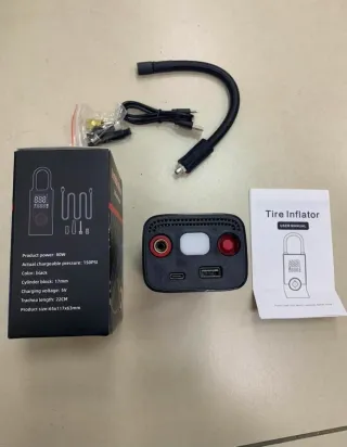 Compressore Aria Portatile Auto Moto Bici