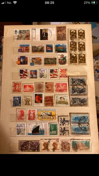 46) Lotto Francobolli Misti Mondo