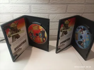 Star Wars The Clone Wars DVD Temporada 1 Vol 3 y 4
