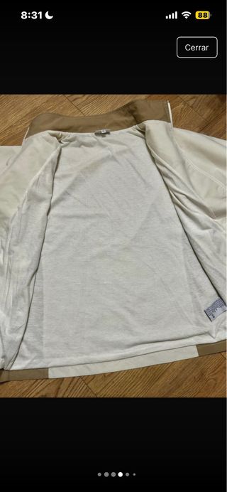 Chaqueta deportiva Reebok retro beige XL