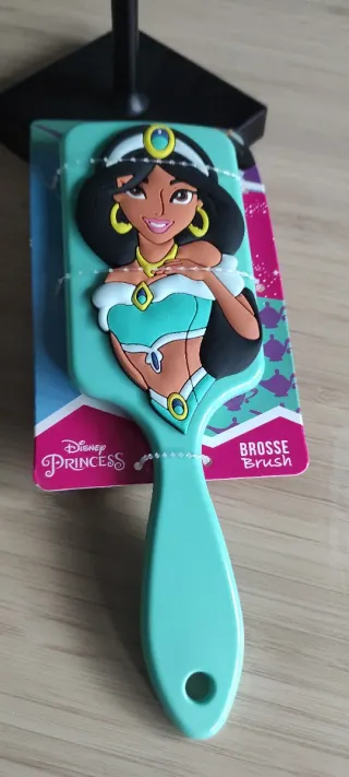 Spazzola per capelli Disney Princess Jasmine nuova