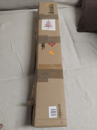 Árbol de Navidad rosa 120 cm