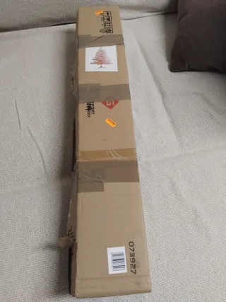 Árbol de Navidad rosa 120 cm