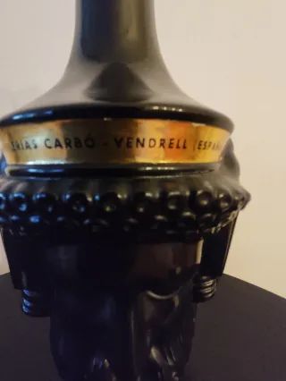 Botella Antigua Crema Café Destilerías Carbo