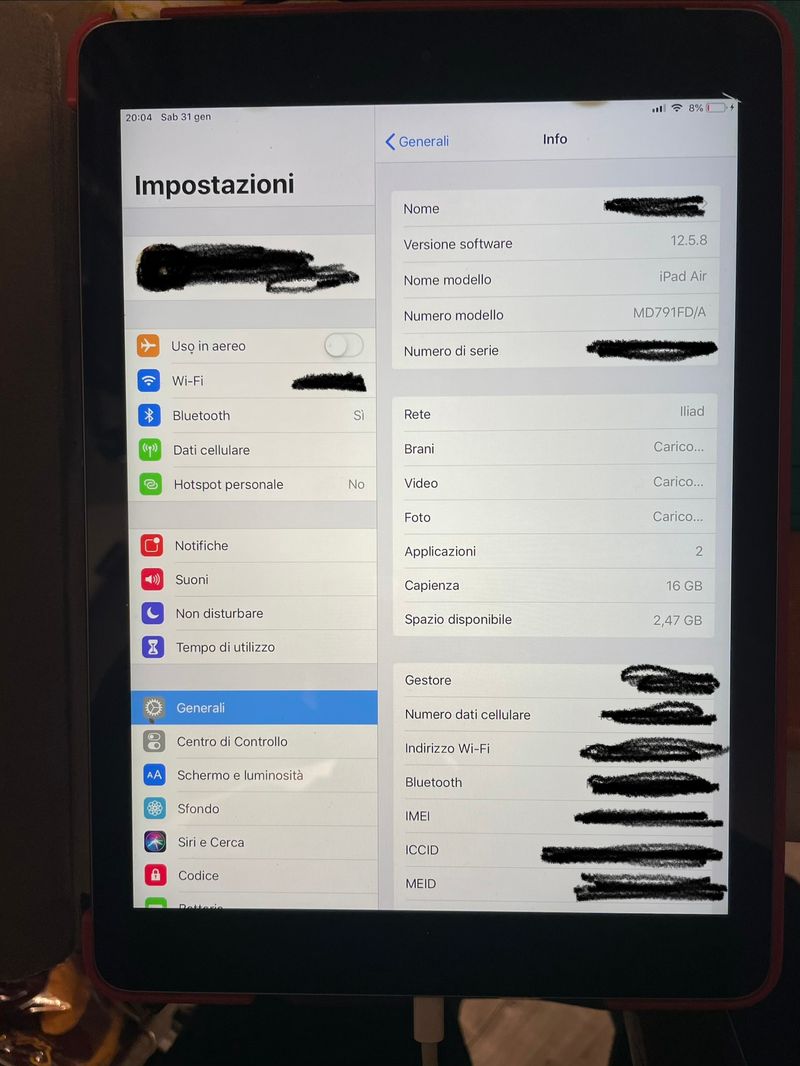 iPad Air 16GB 4G WiFi Plata afbeelding 2
