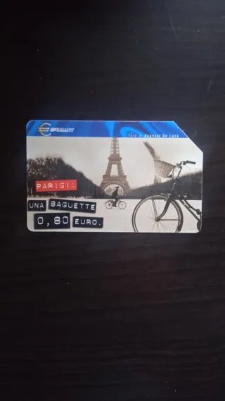 Scheda Telefonica Telecom Parigi 0,80 Euro