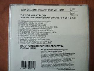 CD John Williams Conduce Star Wars Trilogy