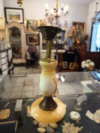 Candelabro Vintage Alabastro