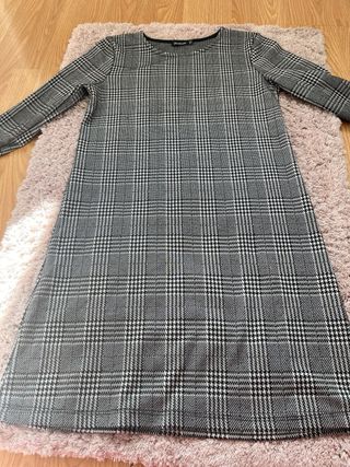 Vestido de cuadros mujer