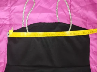 Vestito Mixerì, taglia S, elegante, nero. Elastico