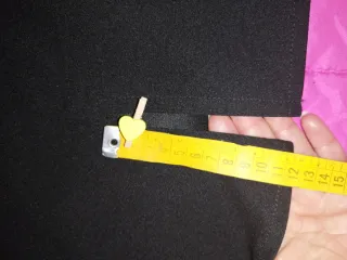 Vestito Mixerì, taglia S, elegante, nero. Elastico