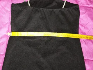 Vestito Mixerì, taglia S, elegante, nero. Elastico