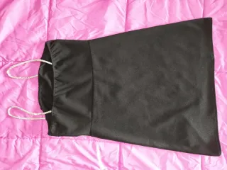 Vestito Mixerì, taglia S, elegante, nero. Elastico