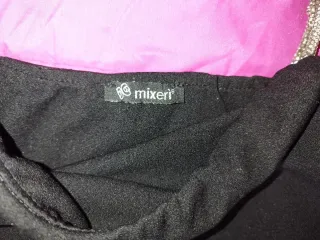 Vestito Mixerì, taglia S, elegante, nero. Elastico