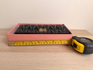 Portafoglio Miu Miu Nero