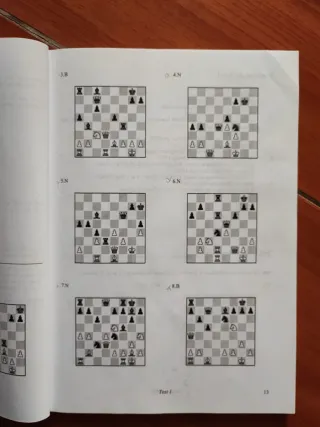 Mida Su Fuerza Ajedrecistica 56 Ejercicios, 448...