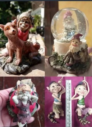 Set 5 Gnomi Decorativi