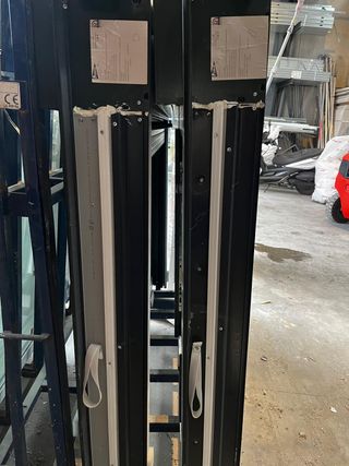 Pack 2 Ventanas PVC Verdes Climalit