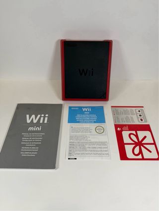 NINTENDO WII MINI CON DUE CONTROLLER + SCATOLA