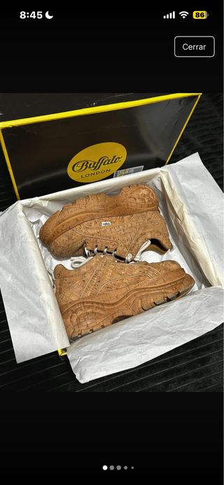 Buffalo London efecto corcho Talla 38