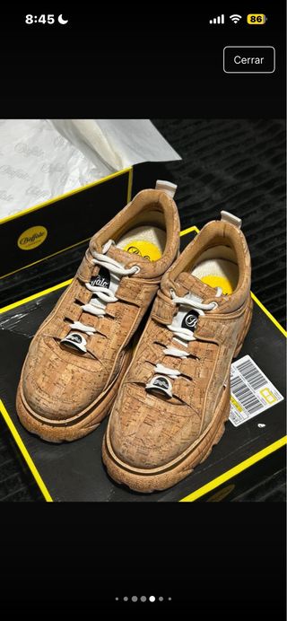 Buffalo London efecto corcho Talla 38