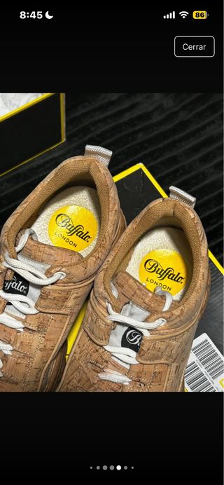 Buffalo London efecto corcho Talla 38