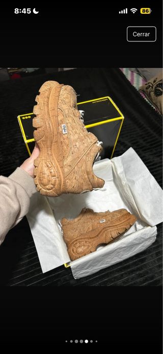 Buffalo London efecto corcho Talla 38