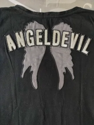 T-shirt Angel Devil donna XS