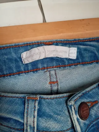 Lote 2 Pantalones Vaqueros Bershka