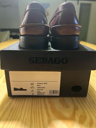 Sebago Classic Will Mocasines Marrones