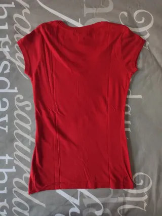 T-shirt Guess rossa taglia XS donna