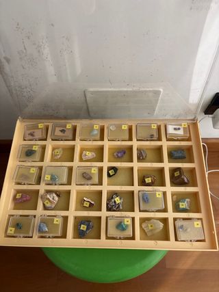 Collezione minerali De Agostini Vintage 30 pezzi