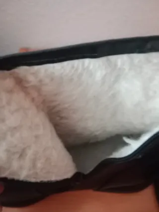 Botas de piel negras