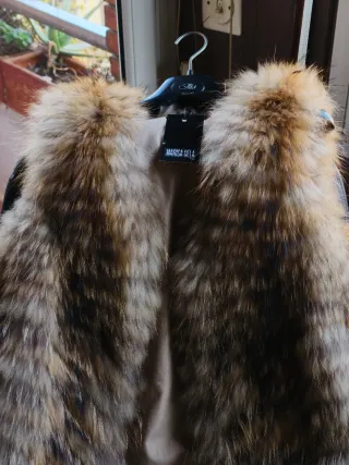 Chaqueta Pelo Natural Zorro Siberiano