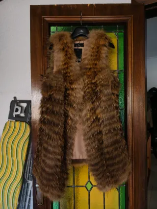 Chaqueta Pelo Natural Zorro Siberiano