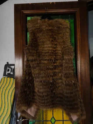 Chaqueta Pelo Natural Zorro Siberiano