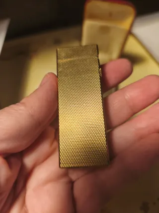 Mechero Dunhill Rollagas Dorado