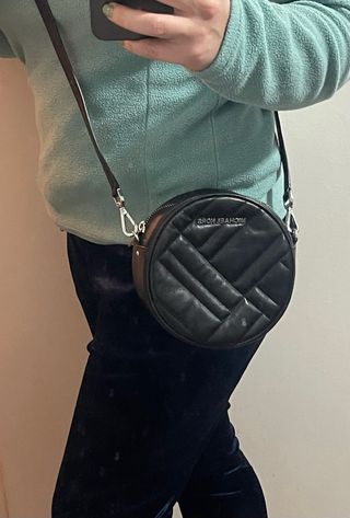Bolso Michael Kors Negro Redondo
