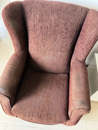 Sillón Orejero Clásico Cómodo