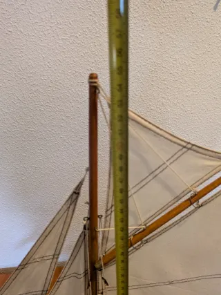 Maqueta velero de madera Columbia America's Cup